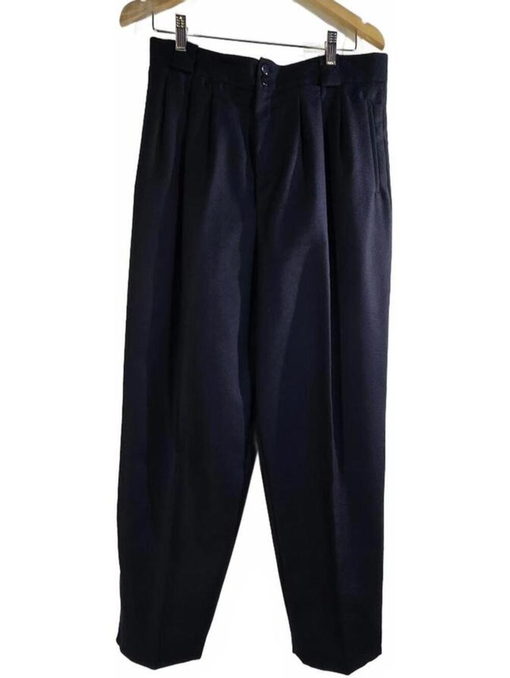 Giorgio Sant'Angelo Classic Navy Pleated Dress Pants Size 16